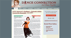 Desktop Screenshot of danceconnectioncolorado.com
